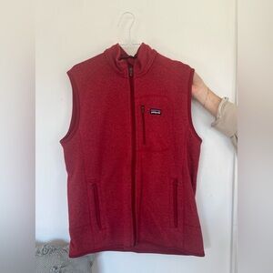 Patagonia Men Size L Red Vest
